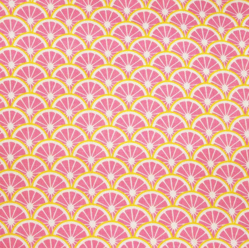 Patchwork Fabric Camelot Cottons-Pink Lemonade 32401052 PER METRE