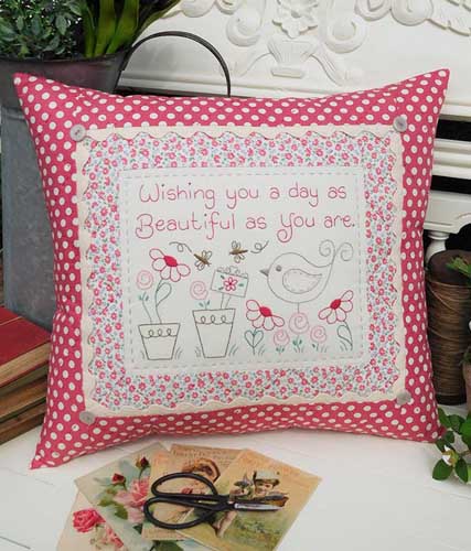 The Rivendale Collection-Birthday Wishes Cushion Pattern