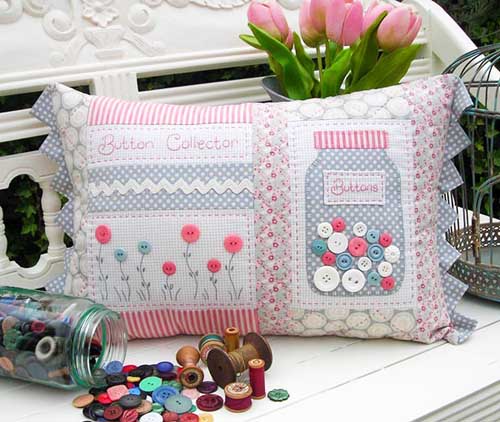 The Rivendale Collection-Button Collector Cushion Pattern