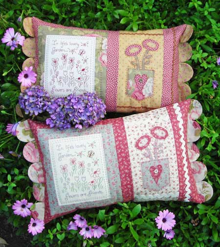 The Rivendale Collection-Flowers are Friends Cushion Pattern