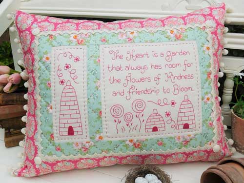 The Rivendale Collection-Flowers of Kindness Cushion Pattern