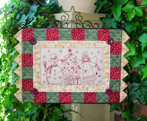 The Rivendale Collection-Holly and Jolly Wall Hanging Pattern