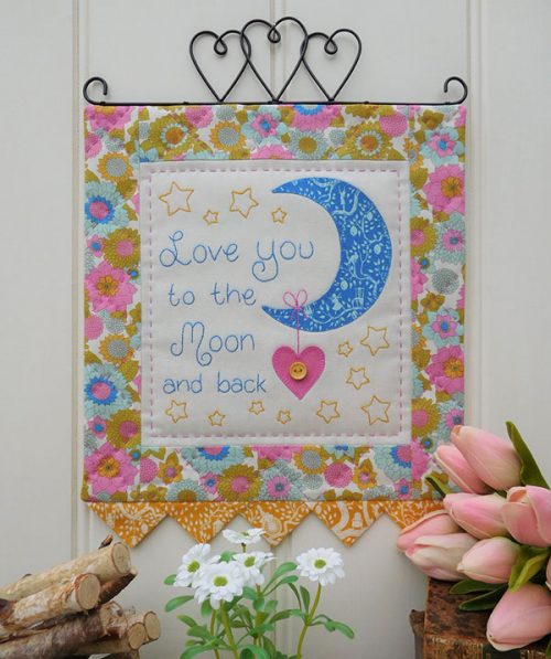 The Rivendale Collection-Moon and back Wall Hanging Pattern
