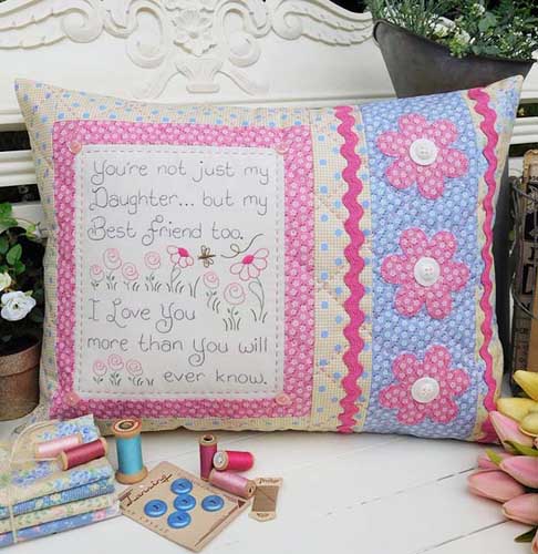 The Rivendale Collection-My Daughter Cushion Pattern