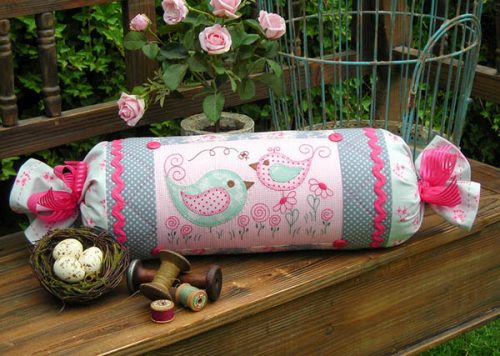 The Rivendale Collection-Peek & Boo Bolster Cushion Pattern