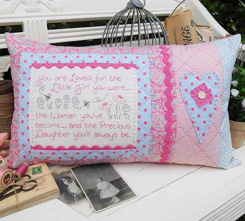 The Rivendale Collection-Precious Daughter Cushion Pattern