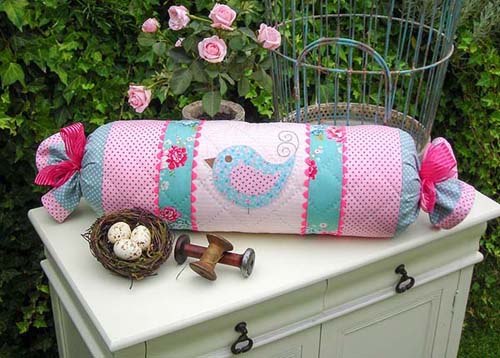 The Rivendale Collection-Ragamuffin Bolster Cushion Pattern