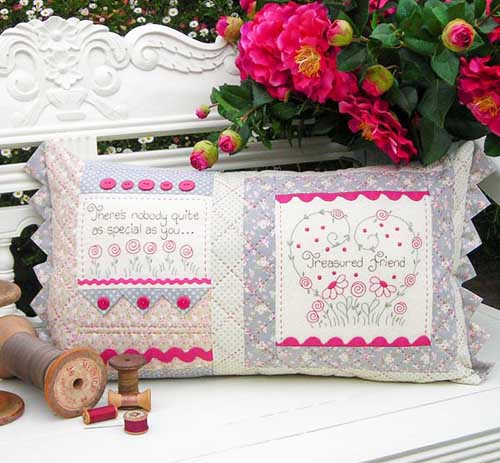 The Rivendale Collection-Treasured Friend Cushion Pattern