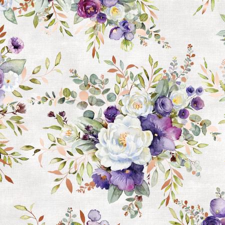 Patchwork Fabric RJR Fabrics- Lilac and Sage PS100SI2M