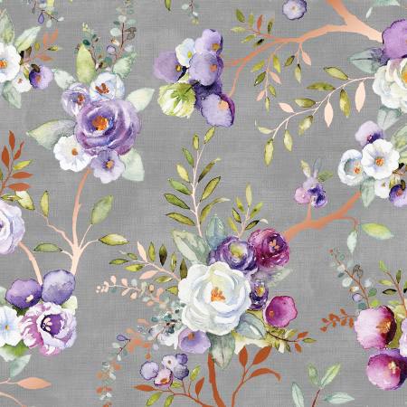 Patchwork Fabric RJR Fabrics- Lilac and Sage PS101FO2M