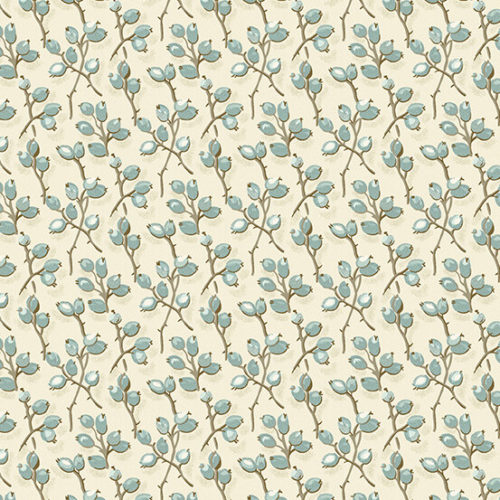 Patchwork Fabrics-Andover-Bluebird-A-9838-B
