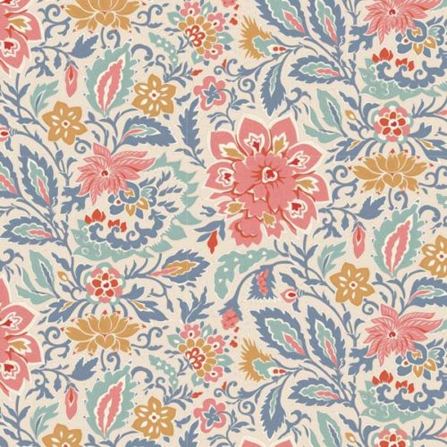 Patchwork Fabric Tilda-Windy Days-100342-Skyler-Blue