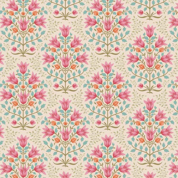 Patchwork Fabric Tilda-Windy Days-100352-Breeze-Pink