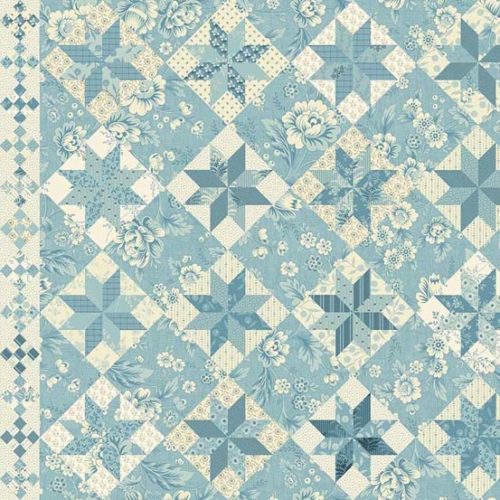 Patchwork Fabrics-Andover-Bluebird-A-9848-B