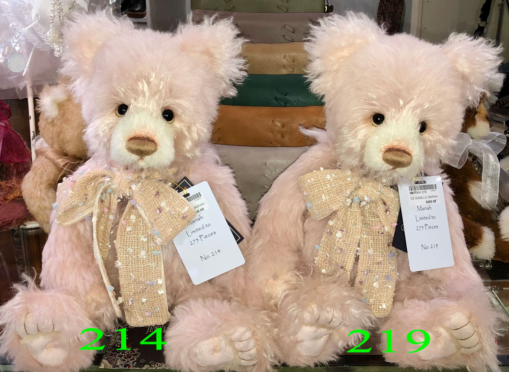 Isabelle Charlie Bear Mariah (2022 ISABELLE COLLECTION)