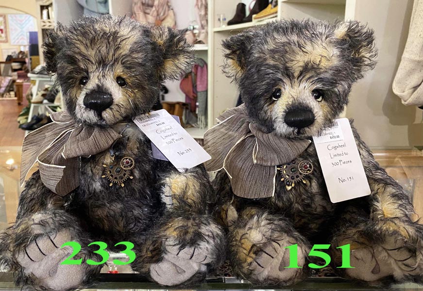 Charlie Bear Isabelle Cogwheel (2023 ISABELLE COLLECTION)
