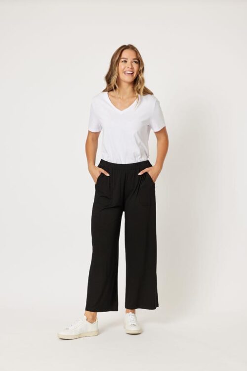 Clarity Wide Leg Jersey Pant 42609