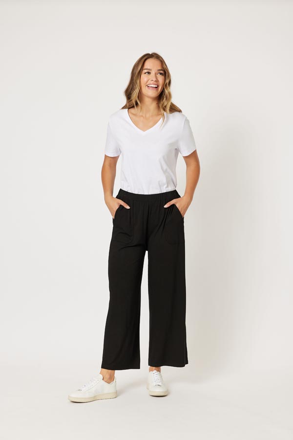 Clarity Wide Leg Jersey Pant 42609