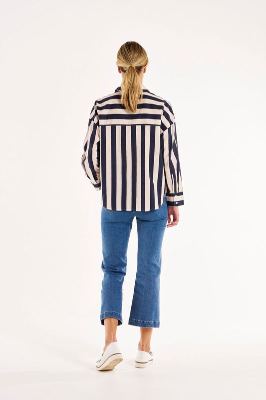 Betty Basics Stripe Shirt BB8288