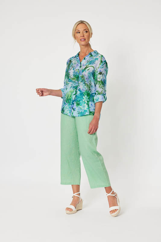 Gordon Smith Lara Wide Leg Pants Mint 43440