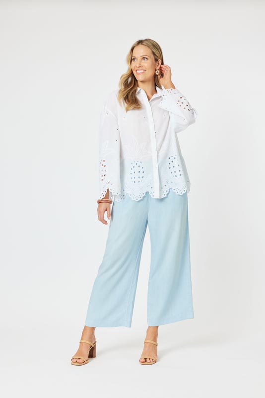 Hammock & Vine Embroidered Shirt 46164