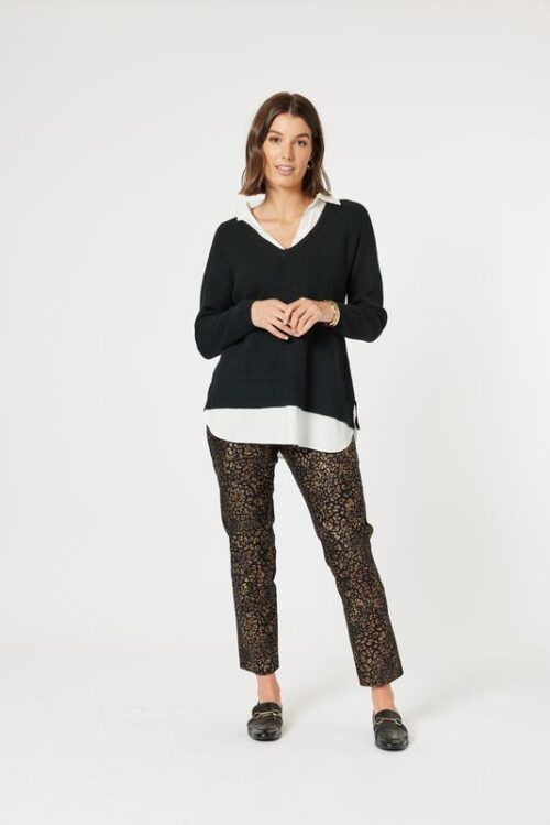 Clarity Deux Knit Black 46914