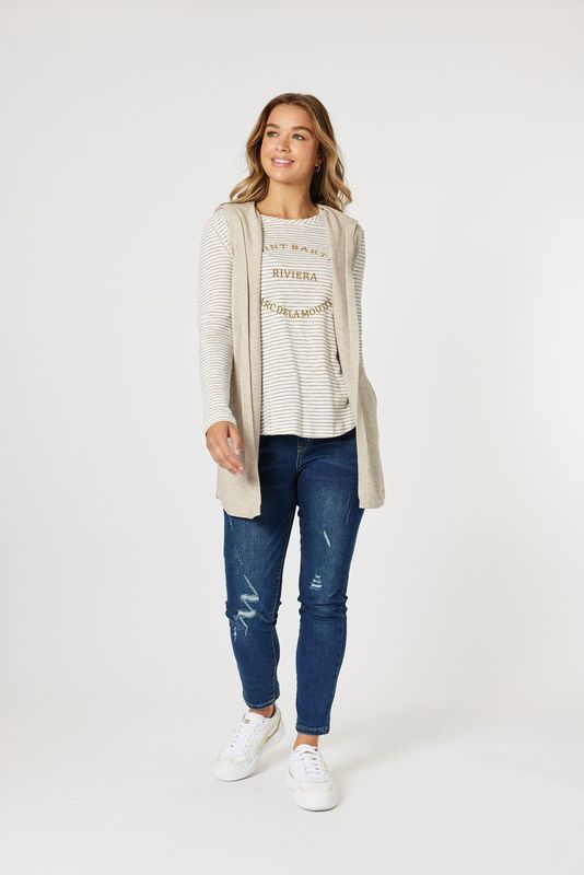 Threadz Riviera Tee Natural 47074 - Image 5