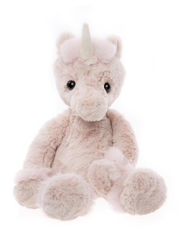 Charlie Bears Bear & Me Star Unicorn Ballet Slipper Pink