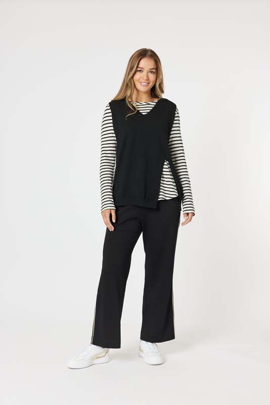 Threadz Vicky Vest Black 44373 - Image 5
