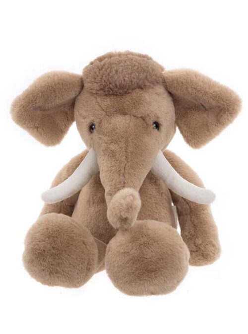 Charlie Bears Bear & Me Wally Mammoth Oatmeal Brown