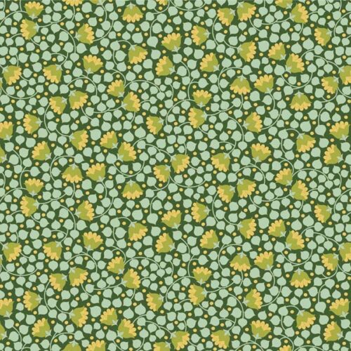 Patchwork Fabric Tilda Bellflower Pine 110127