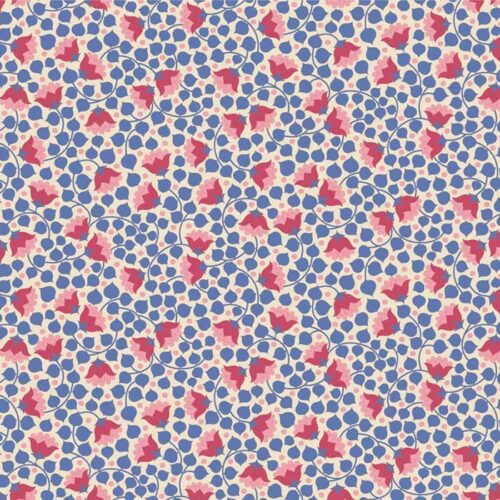 Patchwork Fabric Tilda Bellflower Denim 110131