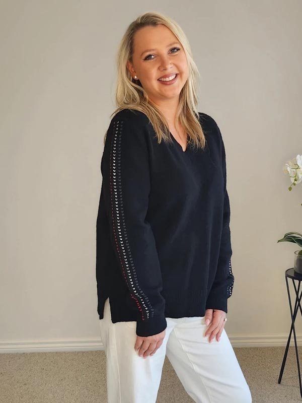 Theadz Stitch Knit Black 46642