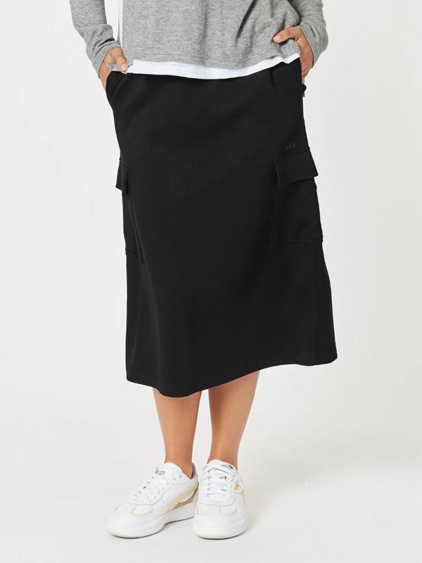 Threadz Urban Cargo Skirt Black 46772 - Image 3