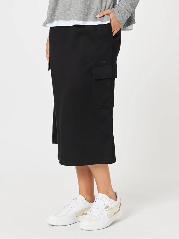 Threadz Urban Cargo Skirt Black 46772 - Image 4