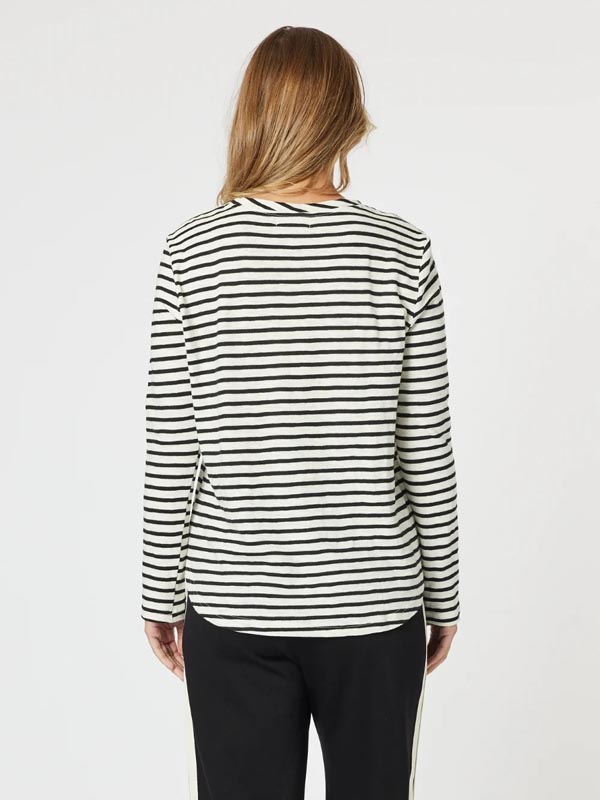Threadz Riviera Tee Black/White 47074 - Image 4
