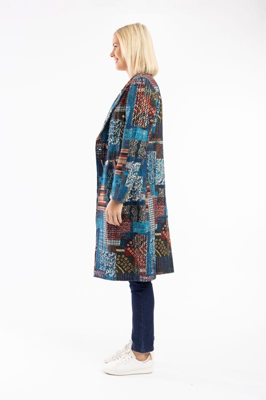 Orientique California Dreamin Long Coat 62738 - Image 3