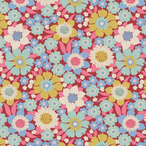 Tilda Wallflower Lauren Burgundy 100602