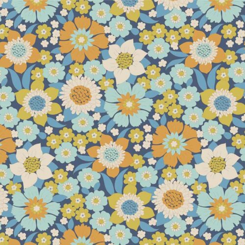 Tilda Wallflower Lauren Blue 100603