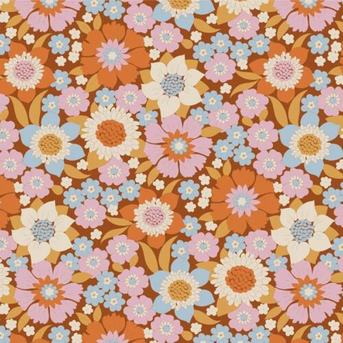 Tilda Wallflower Lauren Caramel 100604