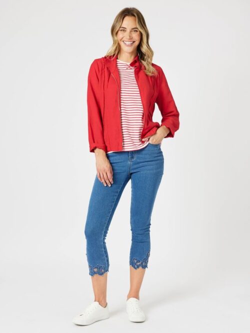 Gordon Smith Lino Le Marais Jacket Red 47884