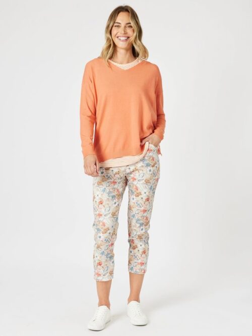 Threadz Lyla Print Pant 48072
