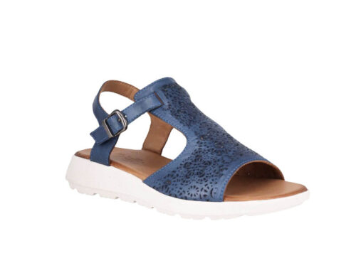 Cabello Penelope Navy Sandal