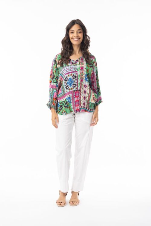 Orientique Sao Bento Top V-Neck 62754