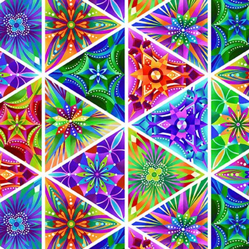 Patchwork Fabric Caravan 8293-44