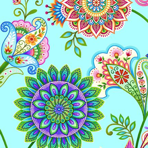 Patchwork Fabric Caravan 8297-17