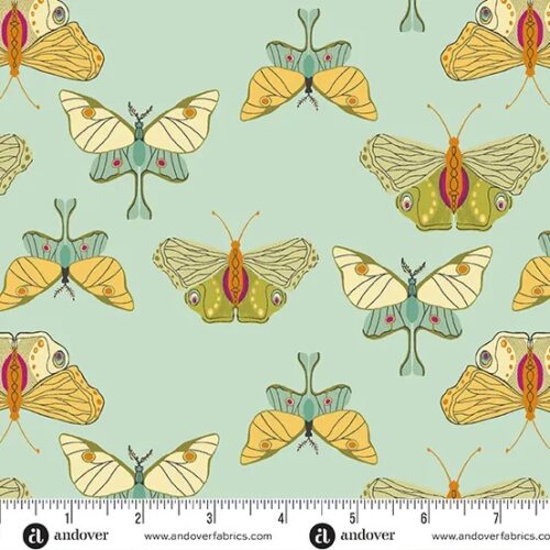 Patchwork Fabric Winged Garden A1068T
