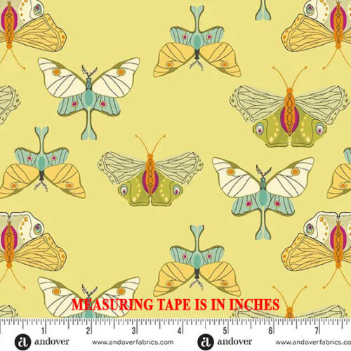 Patchwork Fabric Winged Garden A1068Y