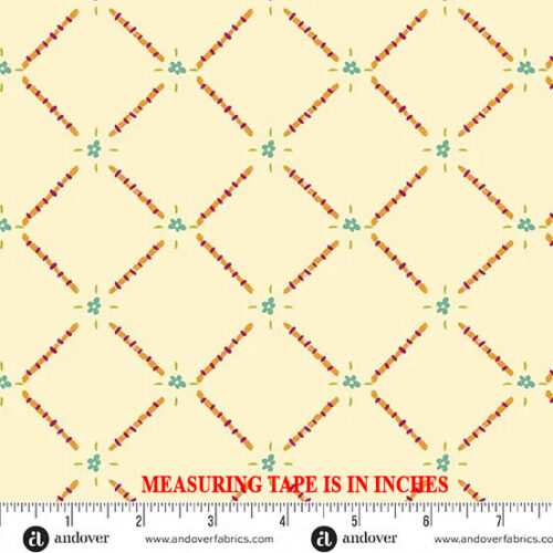 Patchwork Fabric Winged Garden A1072L