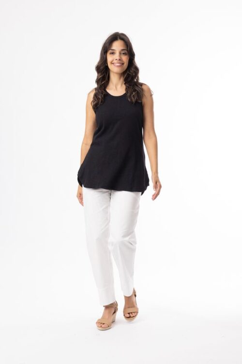 Orientique Knit Essentials Black Cami 92130